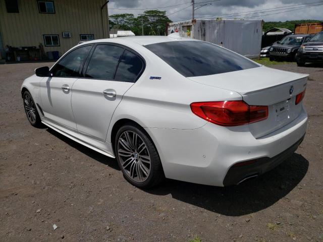 WBAJA9C5XJB249261 - 2018 BMW 530E WHITE photo 2