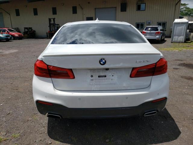 WBAJA9C5XJB249261 - 2018 BMW 530E WHITE photo 6