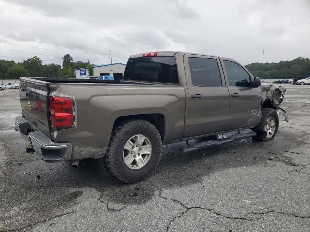 3GCUKREH1EG228400 - 2014 CHEVROLET SILVERADO K1500 LT GRAY photo 3