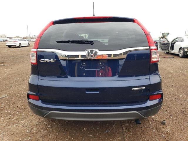 2HKRM3H46GH548165 - 2016 HONDA CR-V SE BLUE photo 6