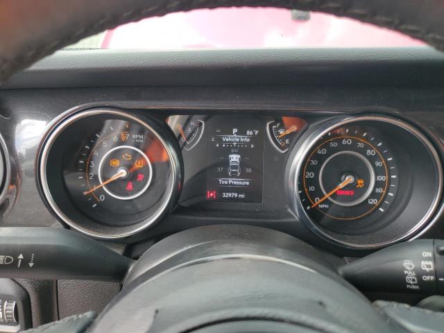 1C4HJXDG9NW115006 - 2022 JEEP WRANGLER U SPORT Çəhrayı foto 9