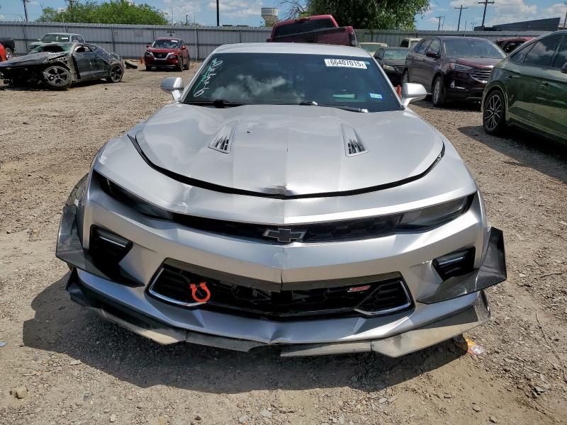 1G1FH1R78J0164129 - 2018 CHEVROLET CAMARO SS SILVER photo 5