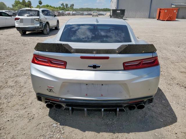 1G1FH1R78J0164129 - 2018 CHEVROLET CAMARO SS SILVER photo 6