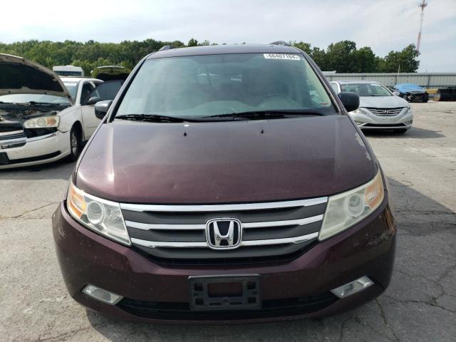 5FNRL5H67DB040202 - 2013 HONDA ODYSSEY EXL MAROON photo 5