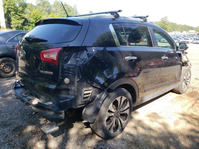 KNDPCCA63D7359947 - 2013 KIA SPORTAGE SX BLACK photo 3