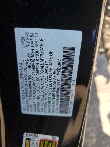 5FNRL6H63RB076191 - 2024 HONDA ODYSSEY EXL Qara foto 13