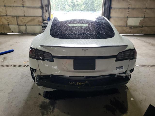 5YJSA1E64NF496826 - 2022 TESLA MODEL S WHITE photo 6