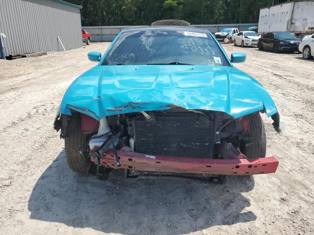 2B3CL3CG5BH505398 - 2011 DODGE CHARGER BLUE photo 5