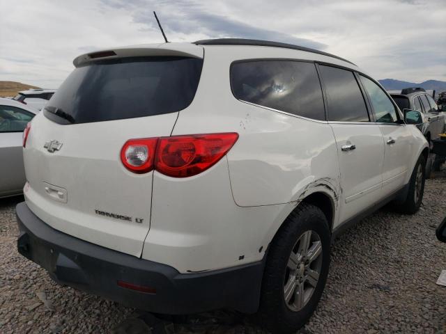 1GNKVJED3CJ143865 - 2012 CHEVROLET TRAVERSE LT WHITE photo 3