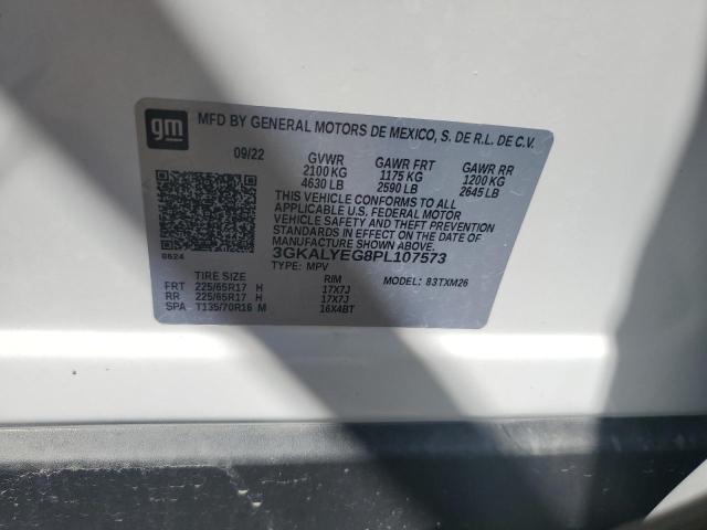 3GKALYEG8PL107573 - 2023 GMC TERRAIN AT4 WHITE photo 12