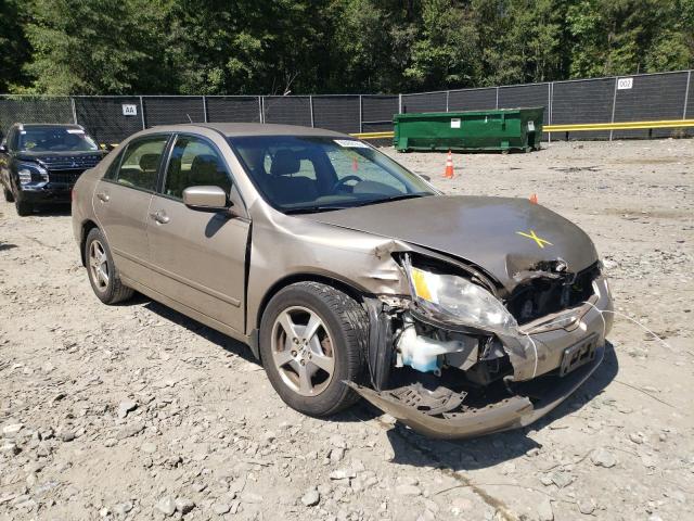 JHMCN36505C014195 - 2005 HONDA ACCORD HYBRID TAN photo 4