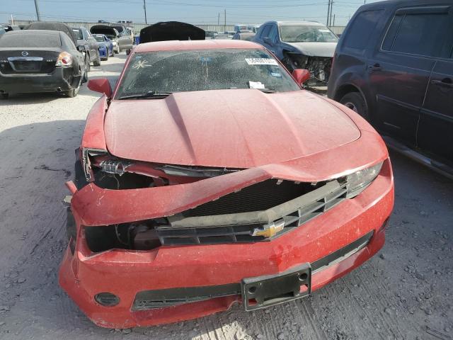 2G1FB1E35F9133552 - 2015 CHEVROLET CAMARO LS RED photo 5