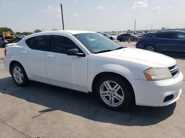 1C3CDZAG3DN624535 - 2013 DODGE AVENGER SE WHITE photo 4