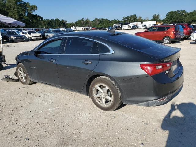 1G1ZB5STXJF199555 - 2018 CHEVROLET MALIBU LS Сұр фото 2