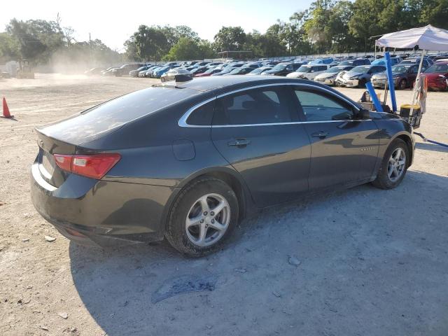 1G1ZB5STXJF199555 - 2018 CHEVROLET MALIBU LS Сұр фото 3