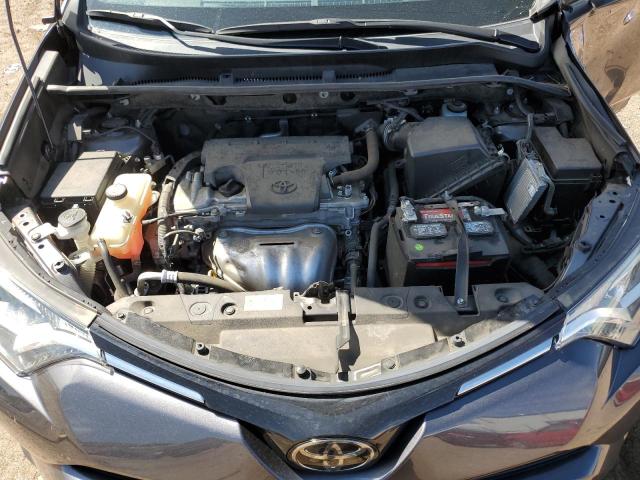 JTMBFREV9JJ726905 - 2018 TOYOTA RAV4 LE GRAY photo 12