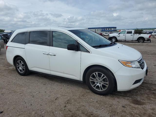 5FNRL5H6XBB008244 - 2011 HONDA ODYSSEY EXL WHITE photo 4