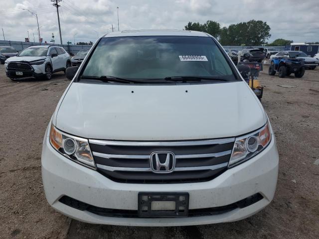 5FNRL5H6XBB008244 - 2011 HONDA ODYSSEY EXL WHITE photo 5