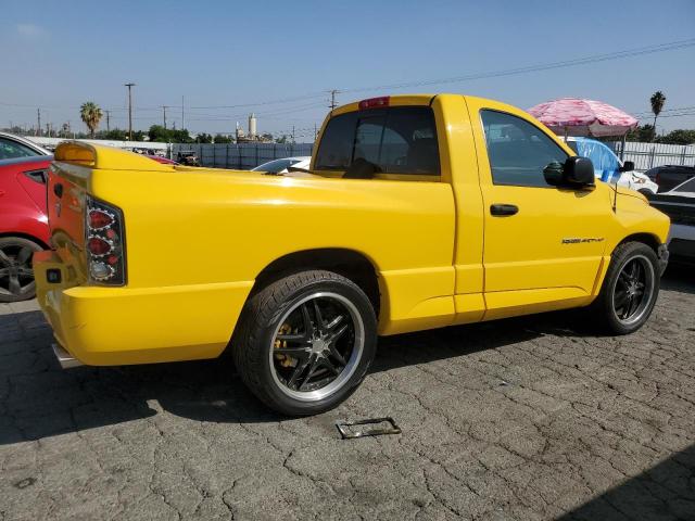 3D3HA16HX5G740006 - 2005 DODGE RAM SRT10 YELLOW photo 3