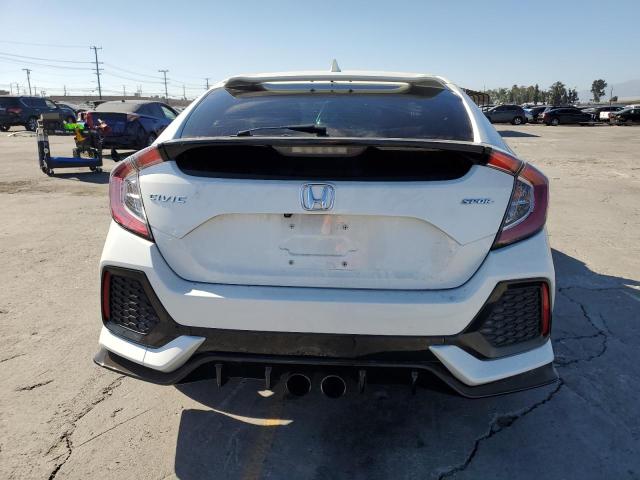 SHHFK7H44HU422921 - 2017 HONDA CIVIC SPORT WHITE photo 6