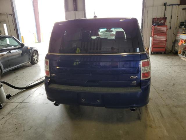 2FMHK6C81FBA14154 - 2015 FORD FLEX SEL BLUE photo 6