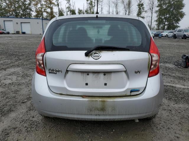 3N1CE2CP8EL365882 - 2014 NISSAN VERSA NOTE S SILVER photo 6