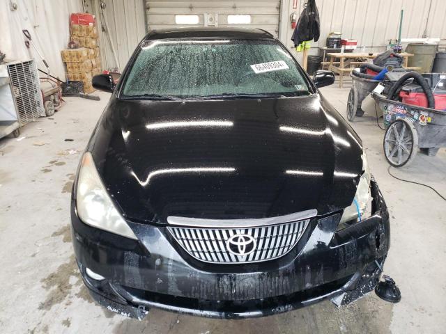 4T1CA38P14U011208 - 2004 TOYOTA CAMRY SOLA SE BLACK photo 5