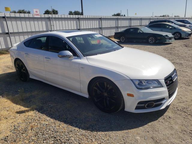 WAU32AFC2DN074167 - 2013 AUDI S7 PRESTIGE WHITE photo 4