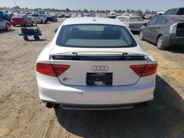WAU32AFC2DN074167 - 2013 AUDI S7 PRESTIGE WHITE photo 6