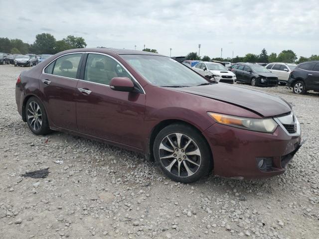 JH4CU2F69AC025552 - 2010 ACURA TSX MAROON photo 4