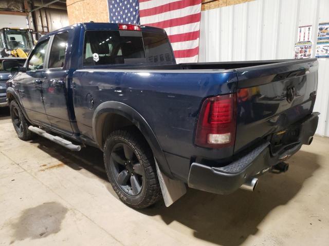 1C6RR7GT9KS703469 - 2019 RAM 1500 CLASS SLT 蓝色 照片 2