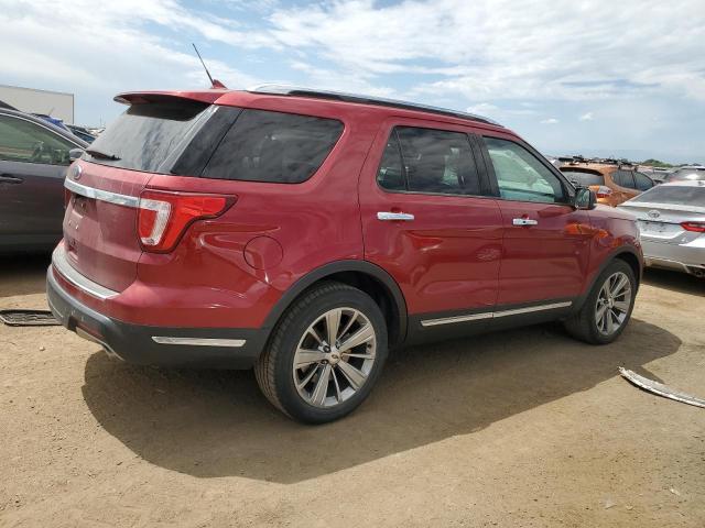 1FM5K7F89JGA76097 - 2018 FORD EXPLORER LIMITED MAROON photo 3