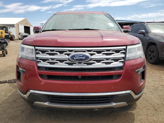 1FM5K7F89JGA76097 - 2018 FORD EXPLORER LIMITED MAROON photo 5