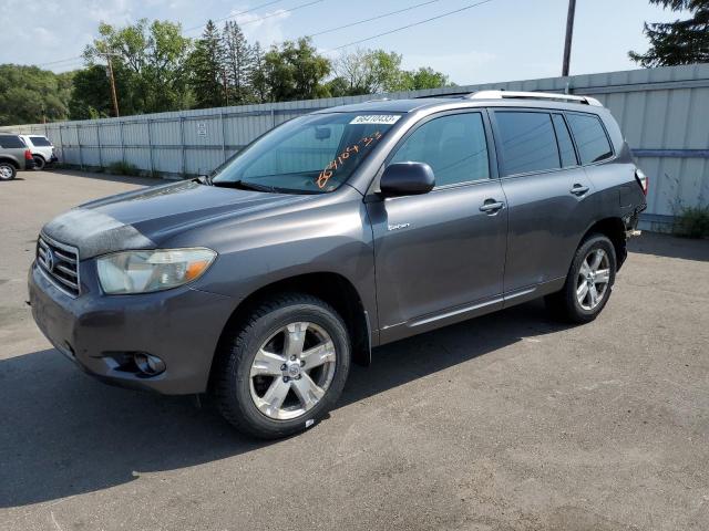 JTEES43A882057182 - 2008 TOYOTA HIGHLANDER SPORT GRAY photo 1