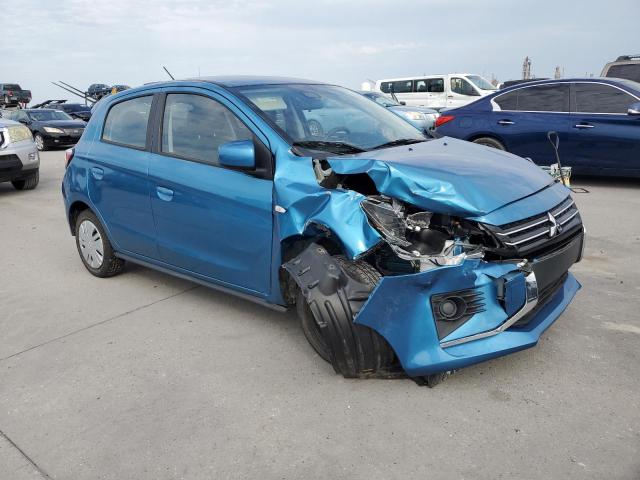 ML32AUHJ6MH005207 - 2021 MITSUBISHI MIRAGE ES BLUE photo 4