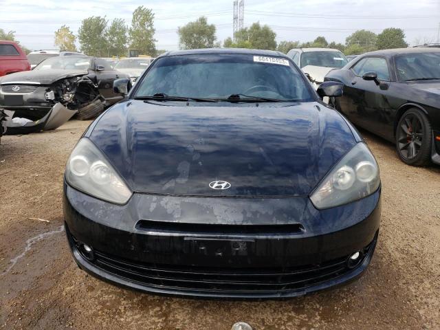 KMHHN66F87U247428 - 2007 HYUNDAI TIBURON GT BLACK photo 5