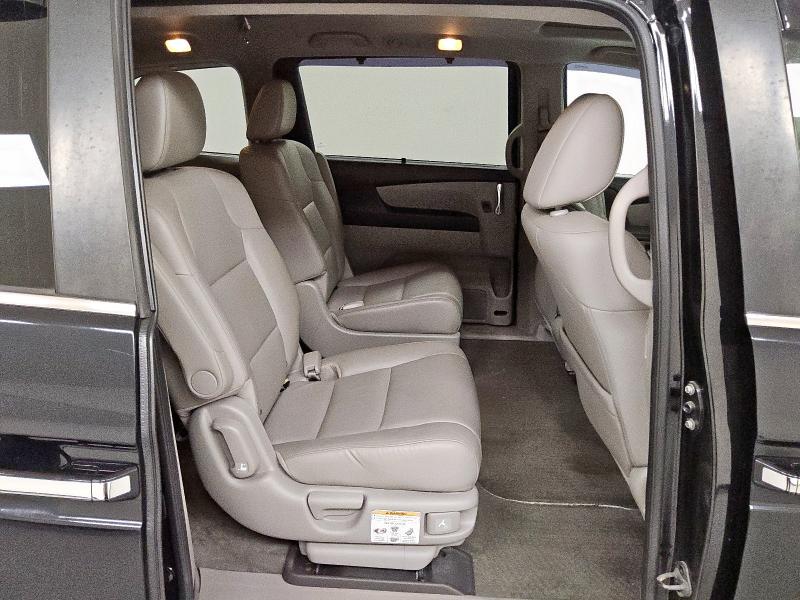 5FNRL5H64FB080059 - 2015 HONDA ODYSSEY EXL BLACK photo 11