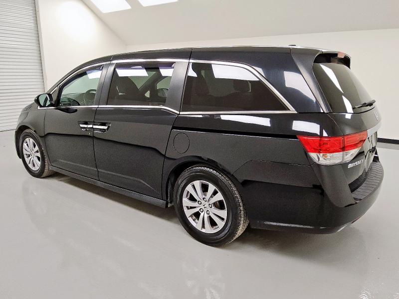 5FNRL5H64FB080059 - 2015 HONDA ODYSSEY EXL BLACK photo 2