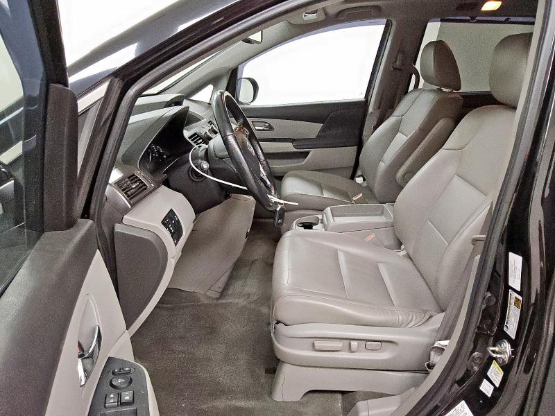 5FNRL5H64FB080059 - 2015 HONDA ODYSSEY EXL BLACK photo 7