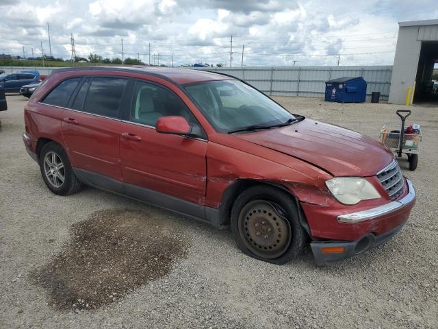 2A8GM68X27R337284 - 2007 CHRYSLER PACIFICA TOURING RED photo 4