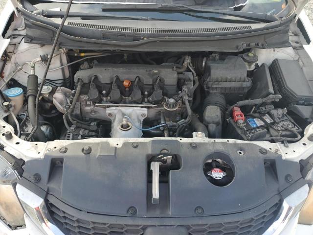 19XFB2F57DE226147 - 2013 HONDA CIVIC LX WHITE photo 11