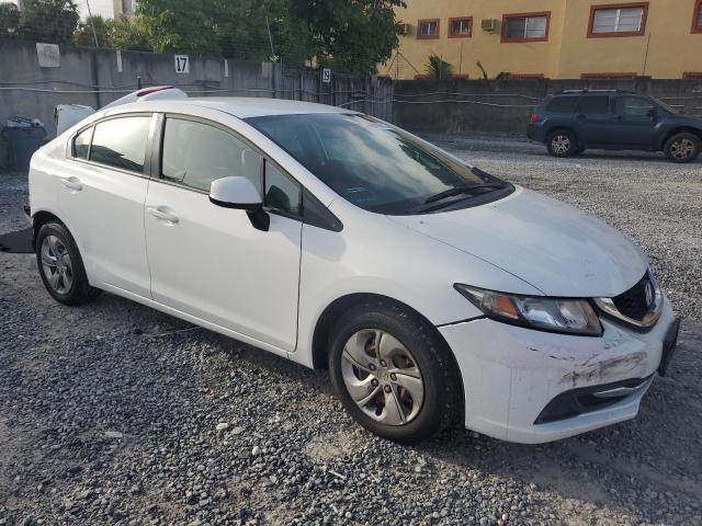 19XFB2F57DE226147 - 2013 HONDA CIVIC LX WHITE photo 4
