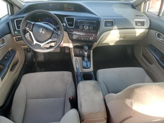 19XFB2F57DE226147 - 2013 HONDA CIVIC LX WHITE photo 8