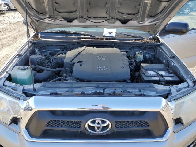 5TFJU4GN6FX068496 - 2015 TOYOTA TACOMA DOUBLE CAB PRERUNNER SILVER photo 11