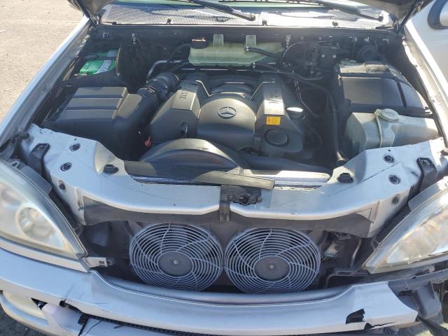 4JGAB54E92A307225 - 2002 MERCEDES-BENZ ML 320 ვერცხლისფერი ფოტო 12