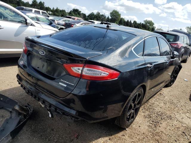 3FA6P0K98DR319983 - 2013 FORD FUSION TITANIUM BLACK photo 3