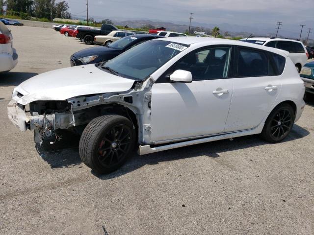 JM1BK344581841240 - 2008 MAZDA 3 HATCHBACK WHITE photo 1