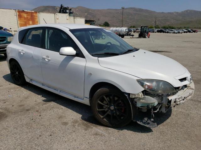 JM1BK344581841240 - 2008 MAZDA 3 HATCHBACK WHITE photo 4