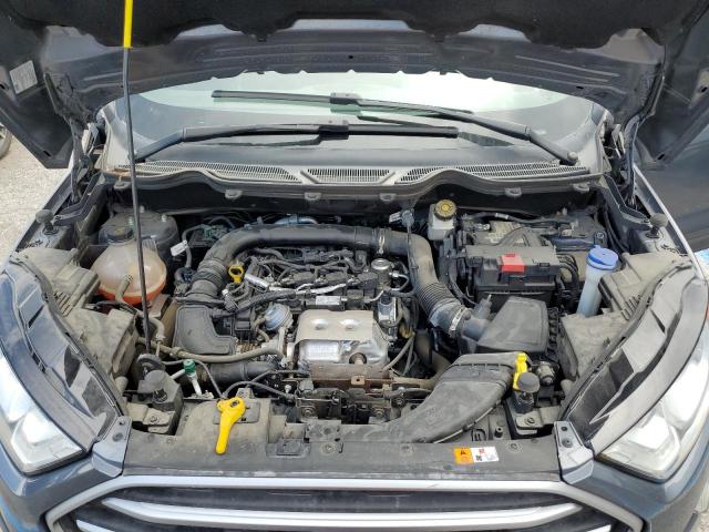 MAJ3P1TE2JC235897 - 2018 FORD ECOSPORT SE GRAY photo 11