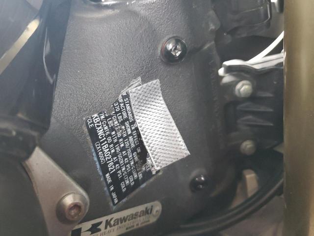 JKBZXNC11BA027621 - 2011 KAWASAKI ZX1400 C BLACK photo 10